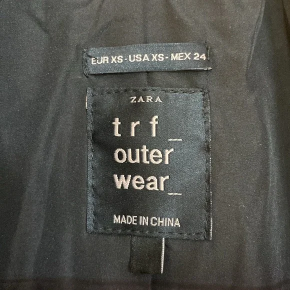 Zara Faux Suede Fringe Jacket - Picture 4 of 6